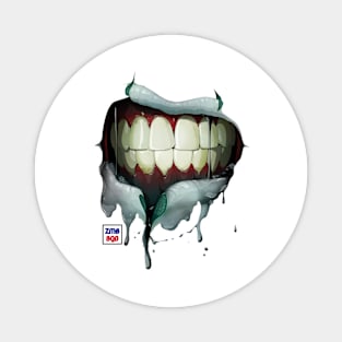 Zombie Snarl Apparel Magnet